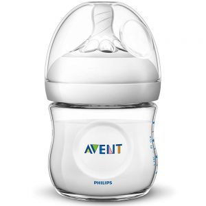شیشه شیر 125 میل ساده بدون جعبه اونت Avent