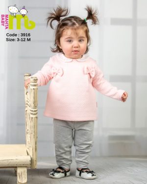 بلوز شلوار دخترانه 3916 مهتا