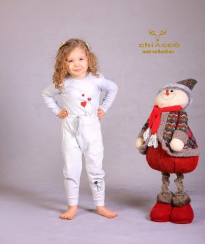 بادی و شلوار چیاکو طرح سنجاب طوسی
