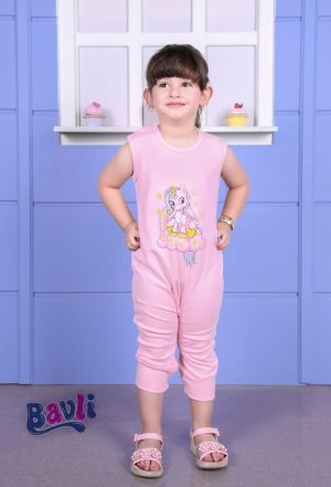 سرهمی رکابی قواره دار بی بی وان طرح یونیکورن