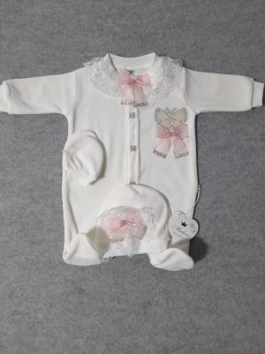 سرهمی مخمل427 پوشانک طرح پروانه