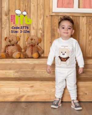 بلوز شلوار خرس پشمالو  3776 مهتا