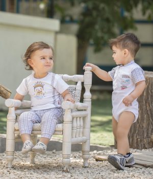 لباس تیکه ای مدل سرخپوست نی نی سان