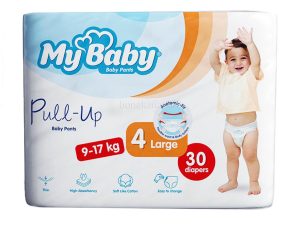 پوشک شورتی 30  عددی مای بیبی سری پول-آپ سایز 4