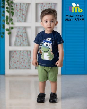 تیشرت شلوارک دایناسور راگبی باز کد 1376 مهتا