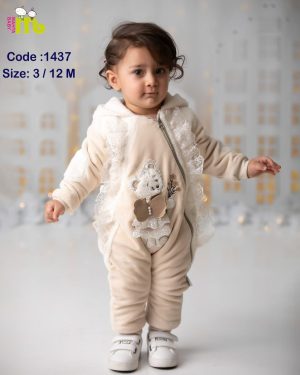 سرهمی مخمل خرس فرشته کد 1437