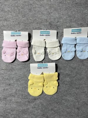 جوراب baby socks گوش دار رنگی