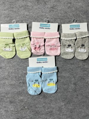 جوراب baby socks گوش دار گاو