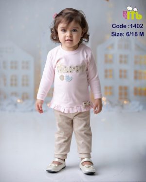 بلوز شلوار گلدوزی happy کد 1402 مهتا