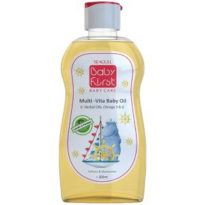 روغن بچه ویتامینه  200 میل سی گل