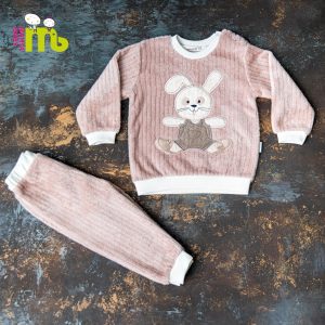 بلوز شلوار کالباسی خرگوش مهتا کد 1473