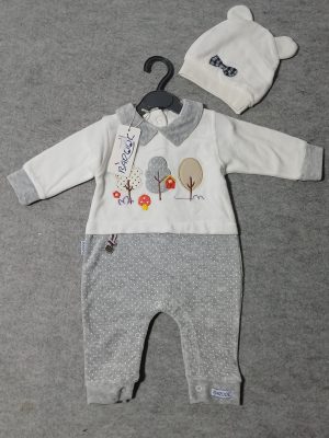 سرهمی مخمل طرح درخت باروک کد 700