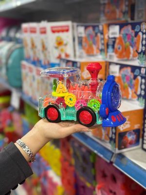 اسباب بازی  موزیکال قطار چرخ دنده ای 238-1