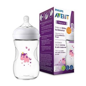 شیشه شیر 260 میل طرح تکشاخ 070 اونت