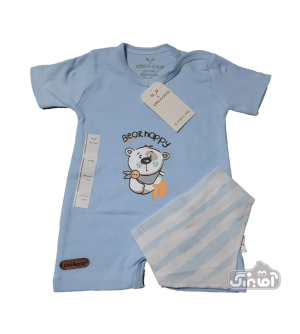 رامپرز چیاکو طرح bear happy آبی