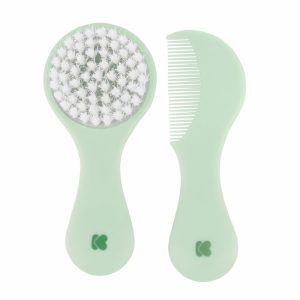 ست شانه و برس کیکابو kikkaboo سبز طرح زرافه