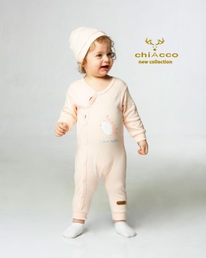 سرهمی کلاهدار چیاکو طرح پرنده گلبهی