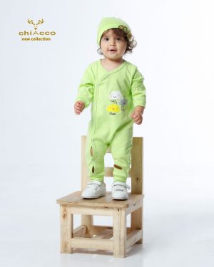 سرهمی کلاهدار چیاکو طرح ابر سبز