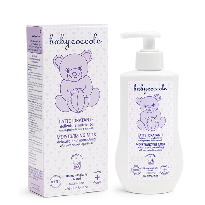 لوسیون بدن مرطوب کننده ۲۵۰ میل بی بی کوکول Baby Coccole