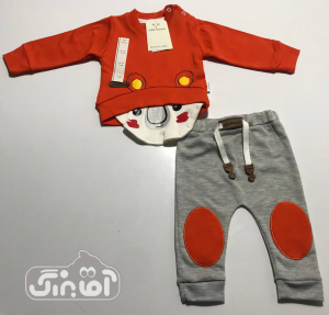 بلوز و شلوار کوالا چیاکو نارنجی