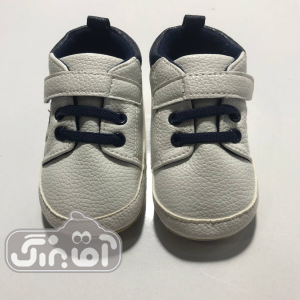 پاپوش خارجی پسرانه baby boy سفید