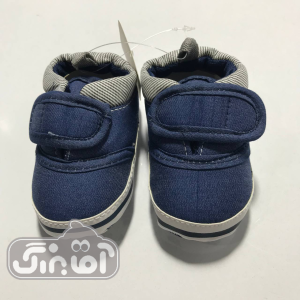 پاپوش نوزادی نیواستار طرح جین تک چسبی