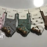 جوراب بوکله فیلاردی خال خالی خرسی