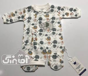 سرهمی ریز پوشانک کد 733 طرح فیل کوچولو