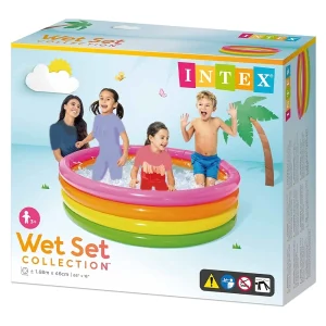 استخر چهار رینگ اینتکس 168cm  (56441)