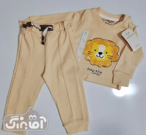 بلوز و شلوار چیاکو شیر کرم