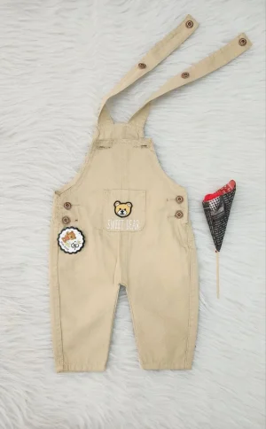 پیشبندی کتان بهار خرس sweet bear