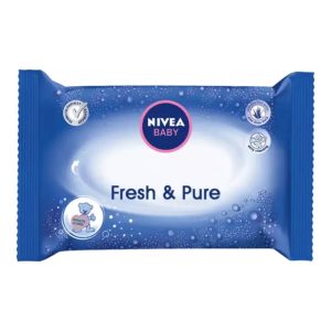 دستمال مرطوب کودک نیوآ 63 عددی مدل fresh&pure