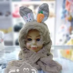 کلاه اورجینال کد 4 طرح خرگوش و هویج