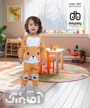 بلوز شلوار رگلان خرس دینکی