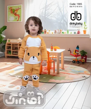 بلوز شلوار رگلان خرس دینکی