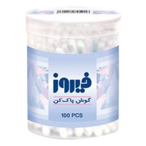 گوش پاک کن فیروز بسته 100 عددی