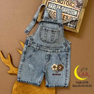 پیشبندی لی کوتاه آیلار1578 طرح گل