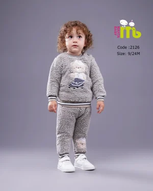 بلوز شلوار خرس اسکیت سوار مهتا کد 2126