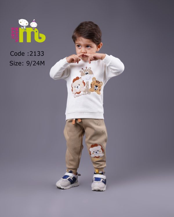 بلوز شلوار ببر زرافه شیر مهتا کد 2133
