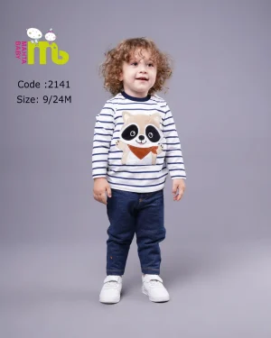بلوز شلوار راکون مهتا کد 2141