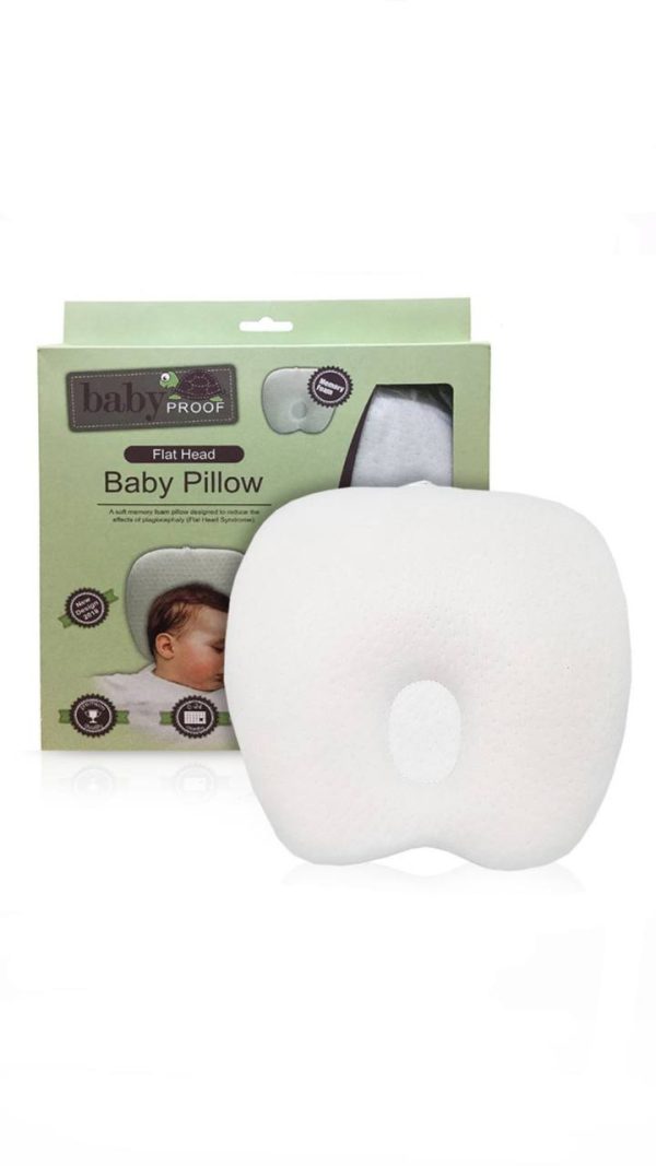 بالشت مموری فوم سر نوزاد بی بی پروف مدل Baby Pillow