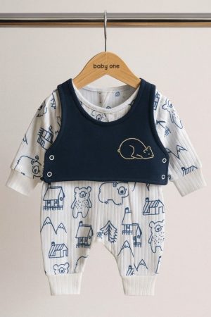 سرهمی زیپی خرس و کلبه بی بی وان