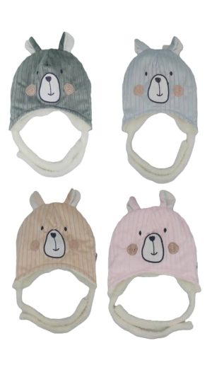 کلاه مخمل پولیشی خرس آلیس کد 6103