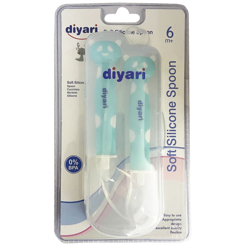 قاشق سرسیلیکونی قاب دار خرس دیاری Diyari