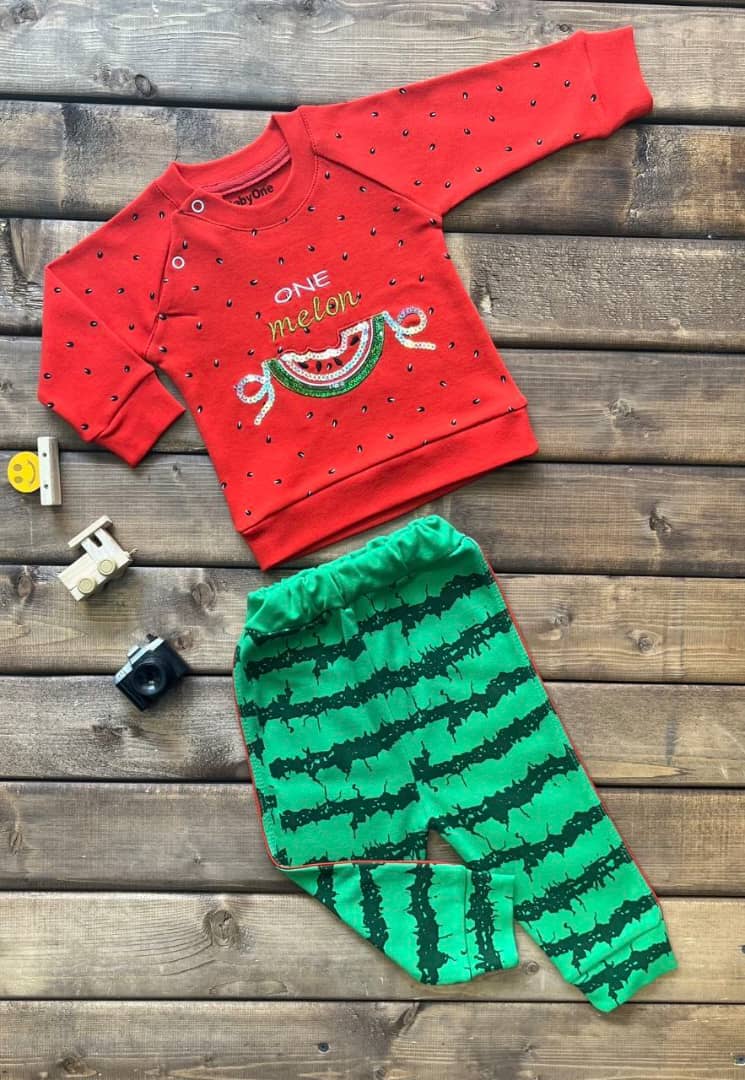 بلوز شلوار هندوانه بی بی وان