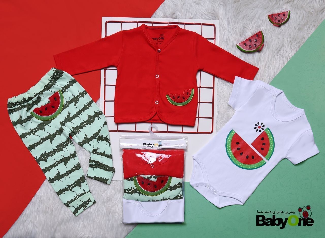 سه تیکه بی بی وان طرح هندوانه