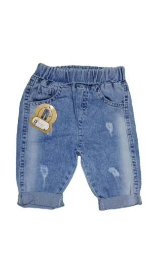 شلوار لی بهار طرح ساده کد 4467