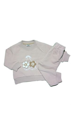 بلوز و شلوار گل برجسته نی نی ناز  کد 669