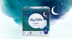 پد بهداشتی طرح مکسی 7 عددی (مشبک)XL
