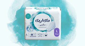 پد بهداشتی طرح مکسی 8 عددی (پنبه)L